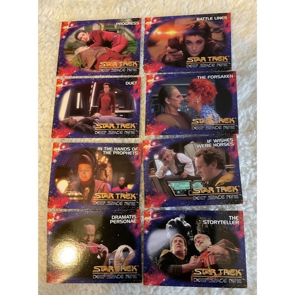 Star Trek Deep Space Nine DS9 SkyBox Complete 100 Card Set Mint Condition - Picture 3 of 4